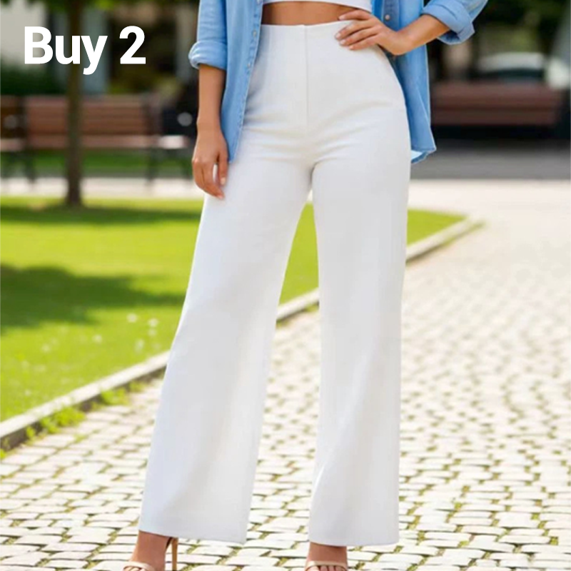 🔥 2026 Hot Sale – 50% OFF🔥Women’s Solid Color Casual Wide Leg Pants