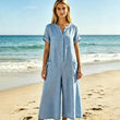 🌿50% Off on the Last Day-Women's Casual Short Sleeve Wide-Leg Jumpsuit