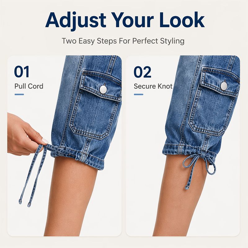 ⌛Limited-Time Offer-Women's Straight Leg Capri Jeans