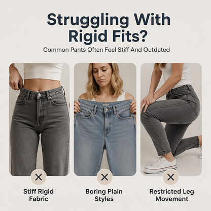 ⌛Limited-Time Offer-Women's Straight Leg Capri Jeans