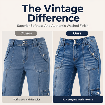 ⌛Limited-Time Offer-Women's Straight Leg Capri Jeans