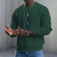 🎁JMIERR Men’s crew-neck jumpers – soft, relaxed jumpers, classic long-sleeved jumpers with ribbed hems