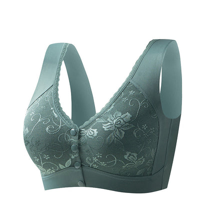 ⏰Buy 1 Get 1 Free💃Front Closure Wire-Free Bra for Elderly Women Seamless Vest Style Plus Size