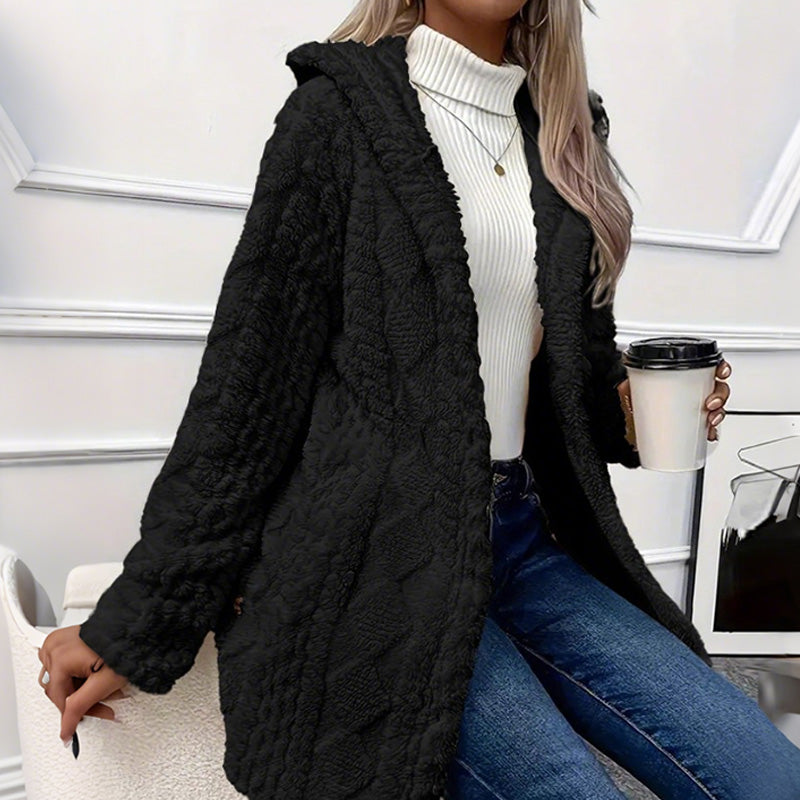 ✨ Women's Hooded Button Down Jacket– Casual Lightweight Outer Layer For Effortless Everyday Style🤍