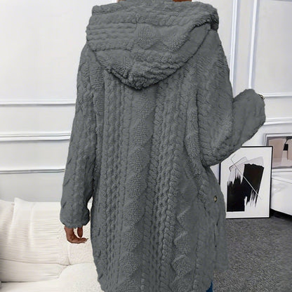 ✨ Women's Hooded Button Down Jacket– Casual Lightweight Outer Layer For Effortless Everyday Style🤍