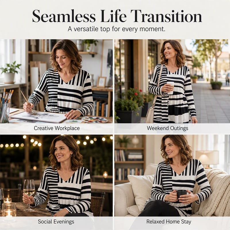 ⏰Last Day Sale 52% Off 💃 Women's Loose Digital Print Round Neck T-Shirt Short Sleeve Casual Top