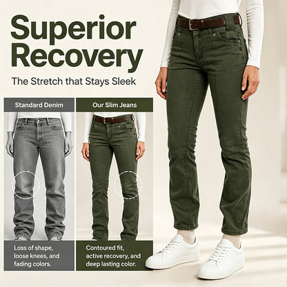 ⏰Last Day Sale 61% Off 👖 Women's Chic Stretch Slim Fit Jeans – Flattering Shape Meets Everyday Comfort