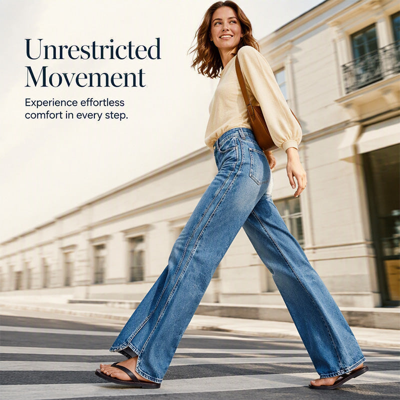 👖Women's High Waisted Wide Leg Jeans – Flattering Fit Meets Effortless Style