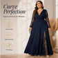 🌹 TIMELESS LACE ELEGANCE | V-Neck Maxi Dress -50%