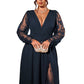 🌹 TIMELESS LACE ELEGANCE | V-Neck Maxi Dress -50%
