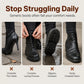 🥾 All-Day Comfort | Women's Round-Toe Chunky Heel Ankle Boots