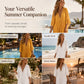 🌿 EFFORTLESS SUMMER ELEGANCE | Crochet V-Neck Maxi Dress -50%