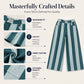 Women's Casual Striped Wide-Leg Pants