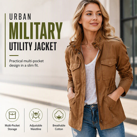 Women's Utility Jacket with Pockets