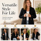 Women's Ribbed Knit Cardigan Sweater