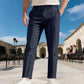Men's Straight-Leg Dress Pants with Drawstring