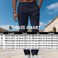 Men's Straight-Leg Dress Pants with Drawstring