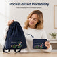 🎒 PACK SMALL. CARRY MORE. | Foldable Embroidered Backpack -50%