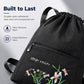 🎒 PACK SMALL. CARRY MORE. | Foldable Embroidered Backpack -50%