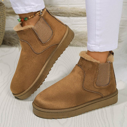 ❄️ COSY MEETS CHUNKY | Plush-Lined Platform Winter Boots -50%