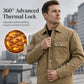 ✨ DISTINCTIVE EVERYDAY STYLE | Men's Faux-Suede Checkerboard Jacket -50%