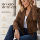 🤎 WESTERN STYLE, MADE MODERN | Suede-Look Fringe Jacket -50%