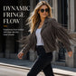 🤎 WESTERN STYLE, MADE MODERN | Suede-Look Fringe Jacket -50%