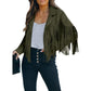 🤎 WESTERN STYLE, MADE MODERN | Suede-Look Fringe Jacket -50%