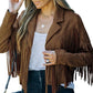 🤎 WESTERN STYLE, MADE MODERN | Suede-Look Fringe Jacket -50%
