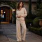 ✨ EFFORTLESSLY PUT TOGETHER | Off-Shoulder 2-Piece Trouser Set -50%