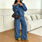 ✨ EFFORTLESSLY PUT TOGETHER | Off-Shoulder 2-Piece Trouser Set -50%