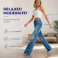 👖 VINTAGE EDGE, MODERN FIT | Distressed Wide-Leg Jeans -50%