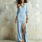 ✨ EFFORTLESS ELEGANCE | Off-Shoulder Side-Slit Dress -50%