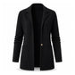 ✨ Elevated Comfort | Women's Soft Knit Lapel Cardigan with Pockets