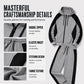☁️ All-Day Comfort | Men's Colour-Block Zip-Up Hoodie & Jogger Set