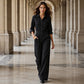 ✨ Effortless Everyday Style | Women's Wide-Leg Cargo Jumpsuit with Pockets