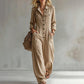 ✨ Effortless Everyday Style | Women's Wide-Leg Cargo Jumpsuit with Pockets