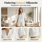 ✨ Effortless Everyday Style | Women's V-Neck Top & Wide-Leg Shorts Set