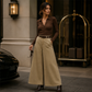 ✨ Effortless Everyday Style | Women's High-Waisted Wide-Leg Trousers with Pockets