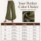 ✨ Easy Everyday Comfort | Women's High-Waisted Cotton-Linen Trousers