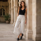 ✨ Easy Everyday Comfort | Women's High-Waisted Cotton-Linen Trousers