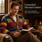✨ Quality You Can Feel | Men's Shawl-Collar Striped Knit Cardigan