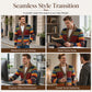 ✨ Quality You Can Feel | Men's Shawl-Collar Striped Knit Cardigan