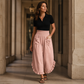 ✨ Effortless Everyday Style | Women's Smocked High-Waist Wide-Leg Trousers