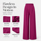 ✨ Effortless Everyday Style | Women's High-Waisted Wide-Leg Tailored Trousers