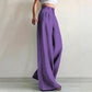 ✨ Effortless Everyday Style | Women's High-Waisted Wide-Leg Tailored Trousers