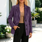 ✨ Elevated Comfort | Women's Suede Blazer Jacket