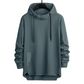 ☁️ All-Day Comfort | Men's Relaxed-Fit High-Neck Hooded Sweatshirt