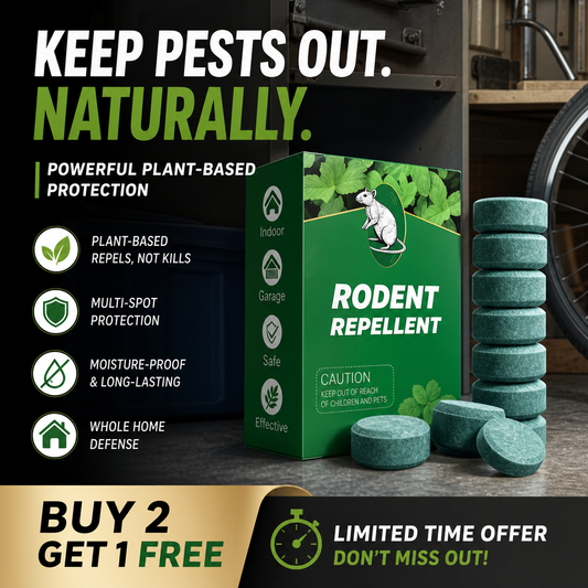 🥳2026 HOT SALE🥳💞50K+ SOLD!🏠🛡️ 50% OFF! All‑Pest Repellent – Safe for pets & wildlife. No poisons, just effective. Use indoors & out. 🐾✅
