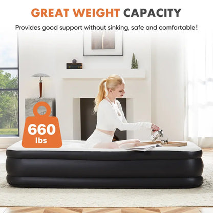 💥Best Sellers-Large Inflatable Mattress-For everyday use at home and outdoors✈️Free Shipping